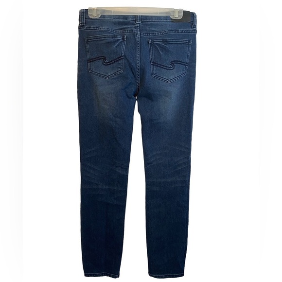 Silver Jeans Co. Nathan Skinny Jeans Dark Wash Boys  16 - Picture 2 of 12